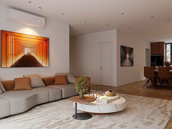 Mẫu thiết kế chung cư hyundai hà đông — nâu gỗ do S-Home thực hiện