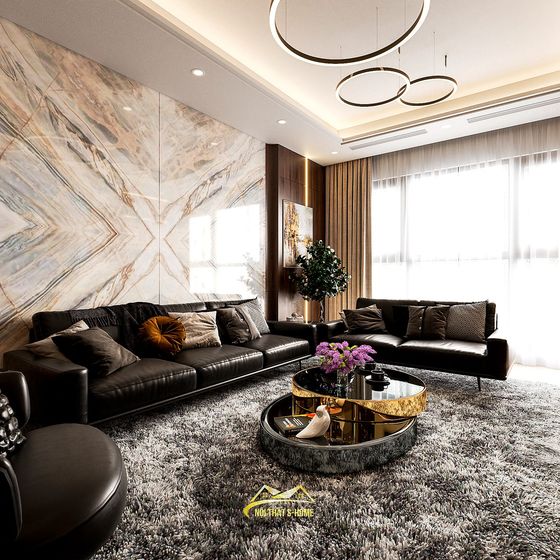 Mẫu thiết kế nhà phố yên nghĩa — trắng & nâu gỗ do S-Home thực hiện
