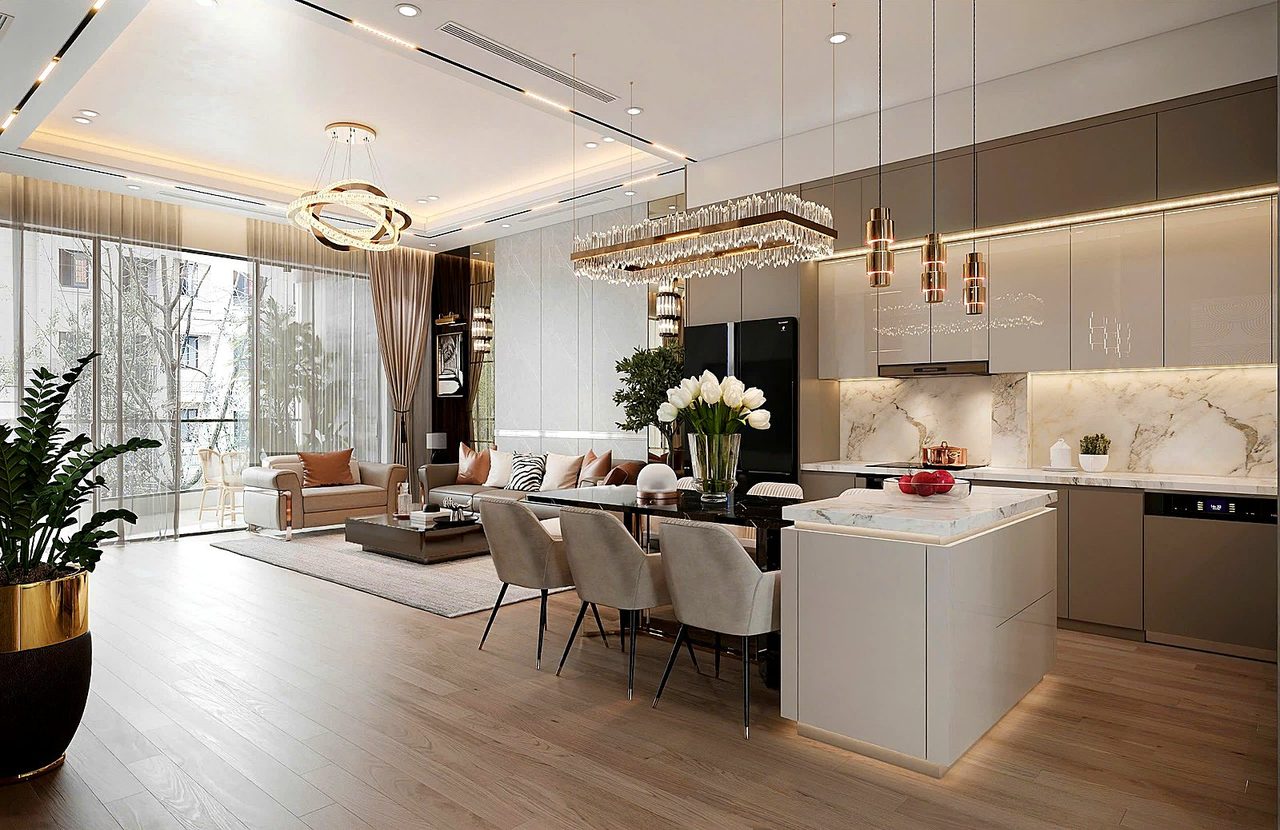 Thiết kế phòng ăn đẹp