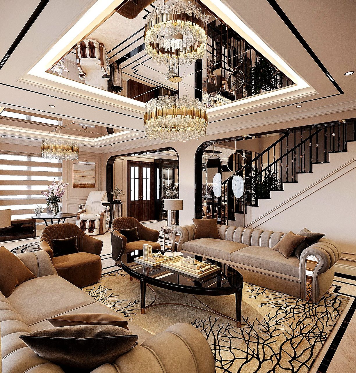 Thiết kế nội thất nhà phố, nhà ống