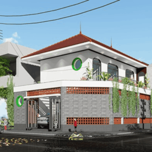 Mẫu nhà biệt thự 2 tầng tinh tế, phóng khoáng cùng năm tháng